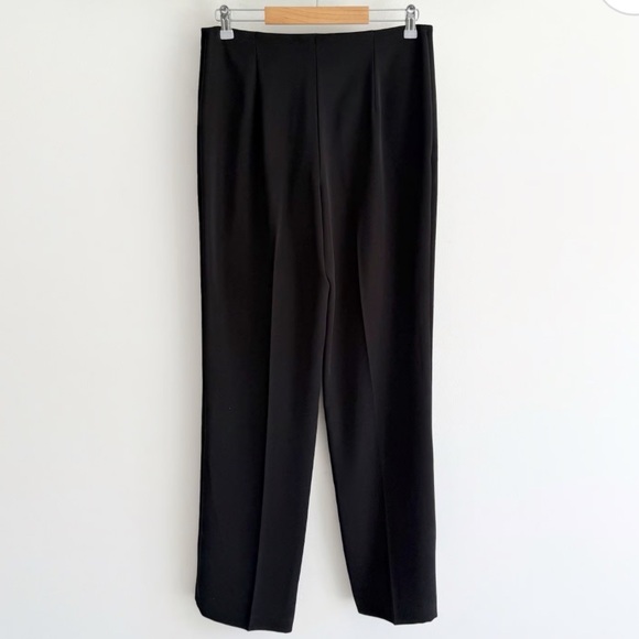 Joseph Ribkoff Pants - Joseph Ribkoff High Waisted Front Zip Black Dress Pants Straight Leg, size 10